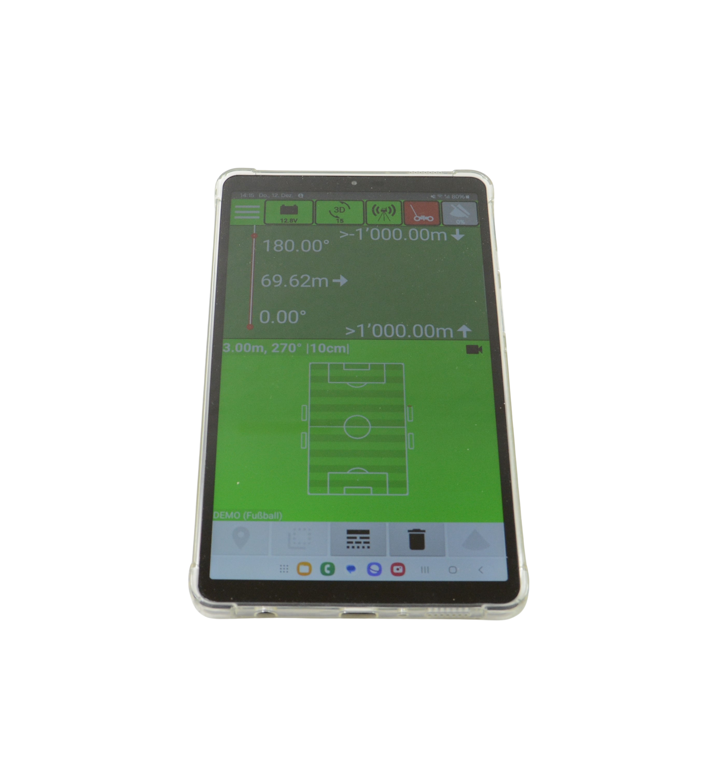 Tablet 8" (installed)