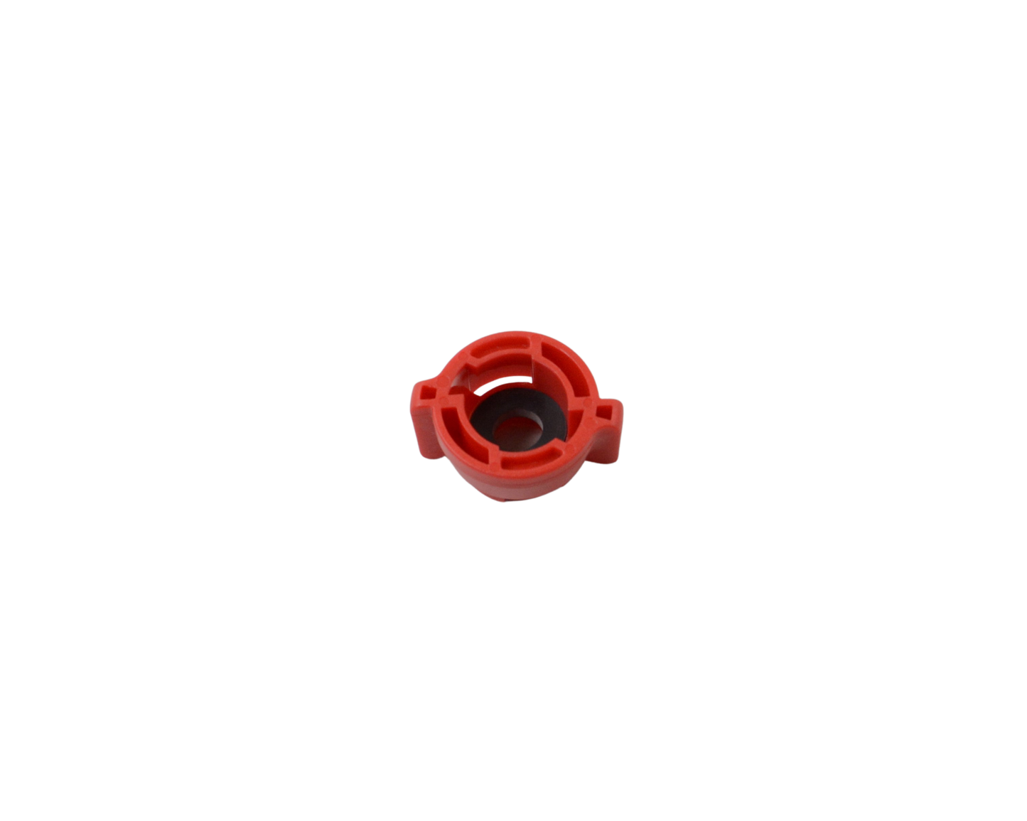 Bayonet cap for nozzle holder red