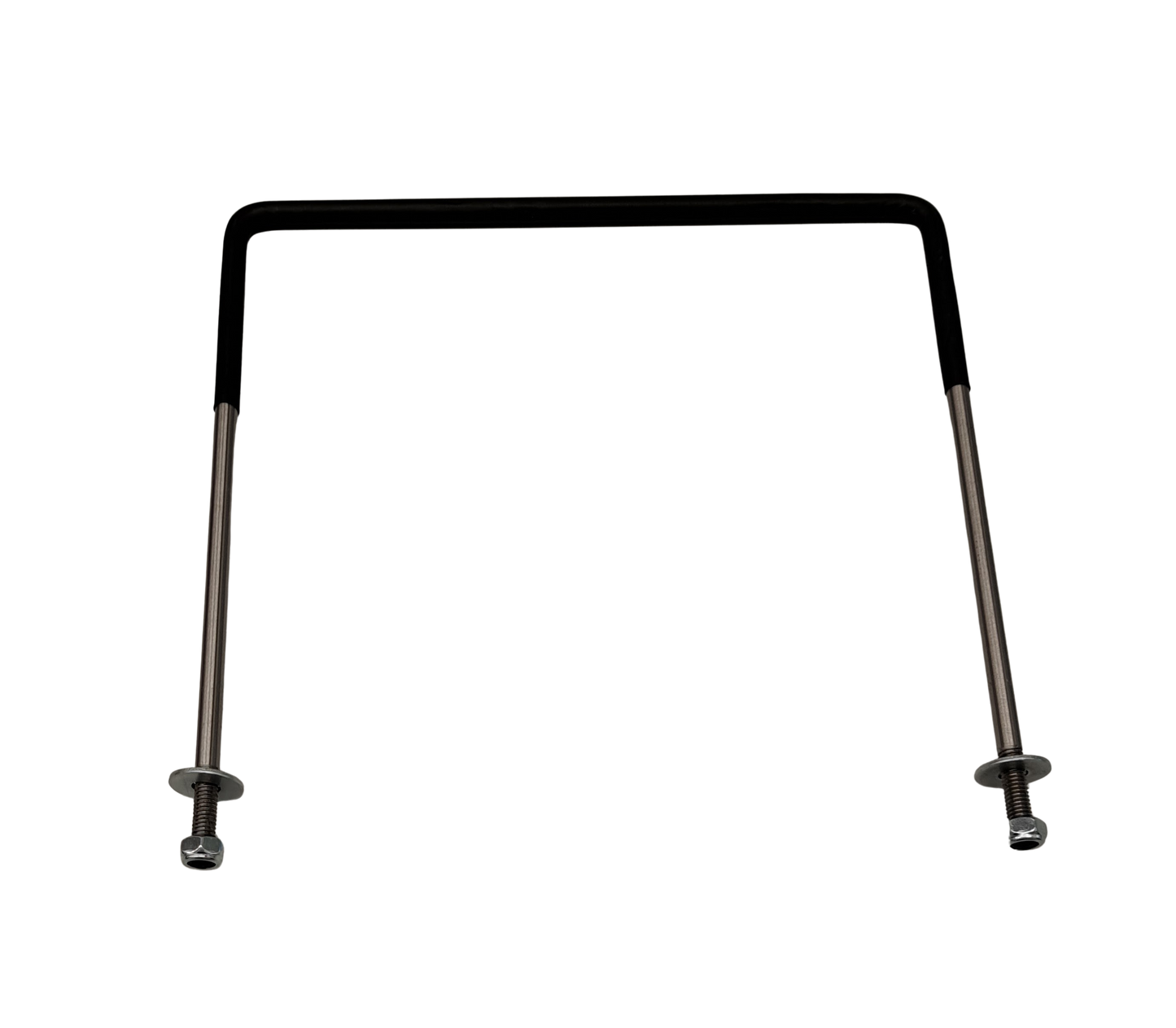 Bracket for battery / wide with shrink tubing