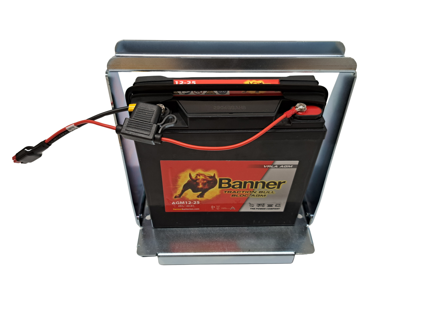 Portabatterie intercambiabile montato con 1 batteria SLA