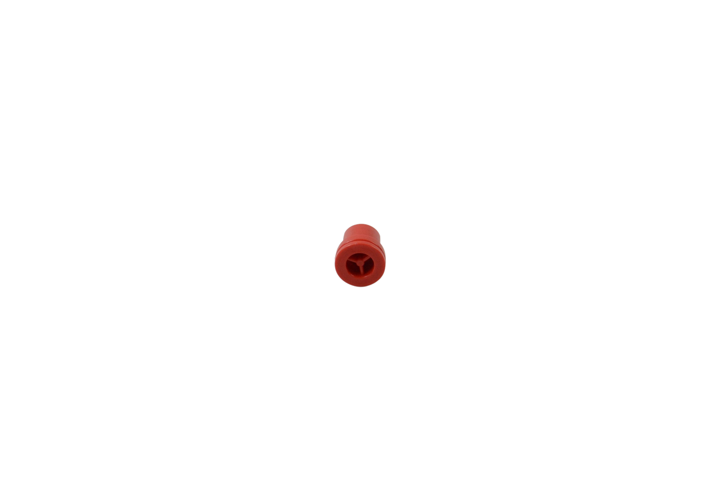 Round jet nozzle red, pack of 5 pieces