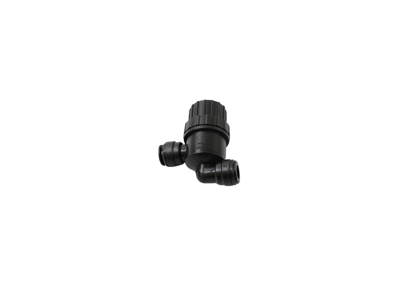 Filter in hose with strainer