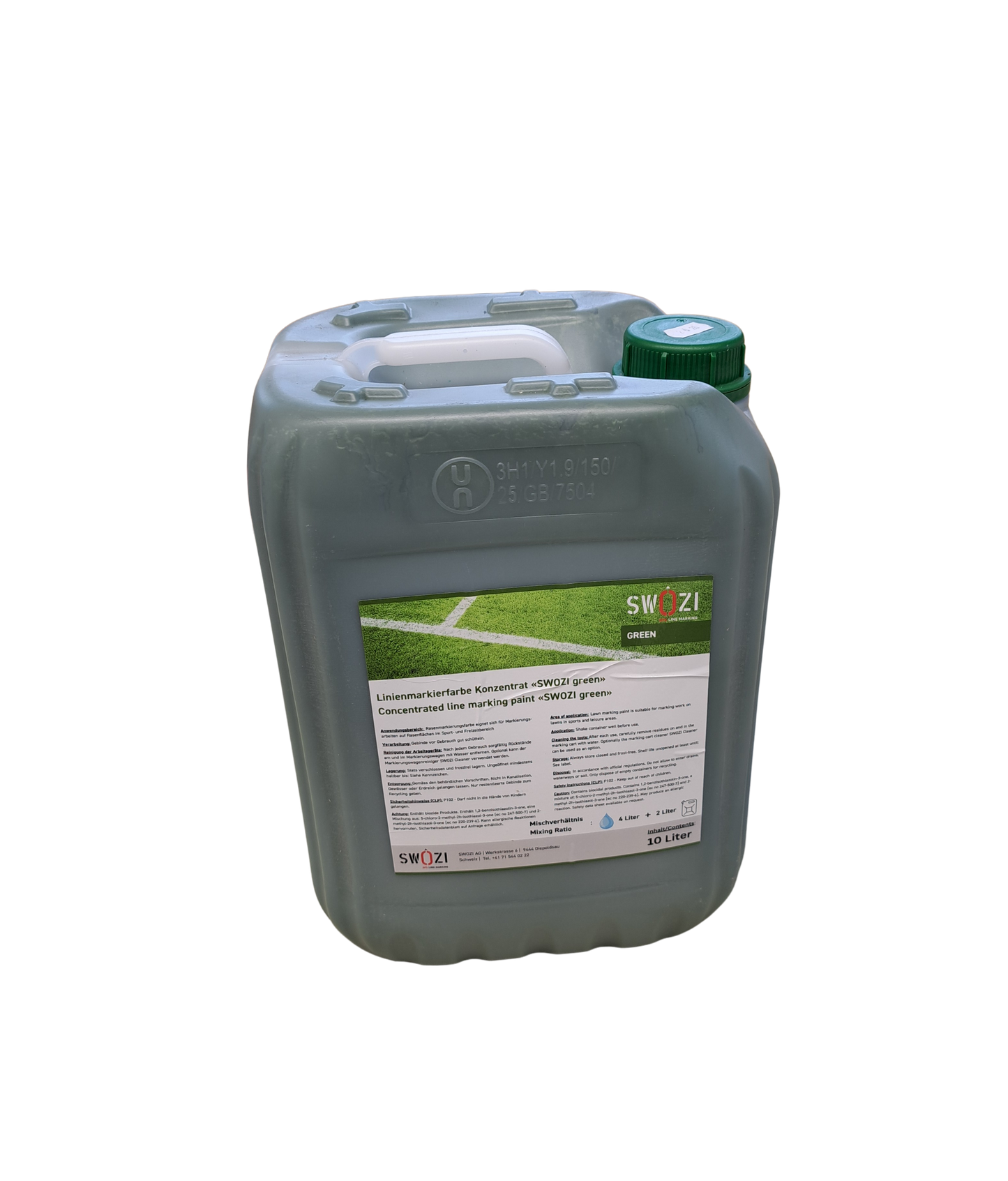 SWOZI green (Linienmarkierfarbe Konzentrat grün) 10 l