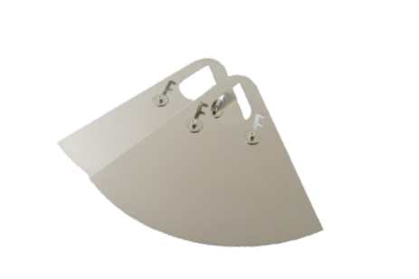 Piastre di guida per testina di spruzzo 246mm (set di 2)