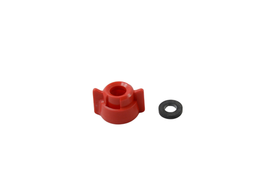 Bayonet cap for flat spray nozzles + stainless steel nozzles