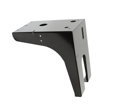 Sheet metal bracket for electronics box incl. display