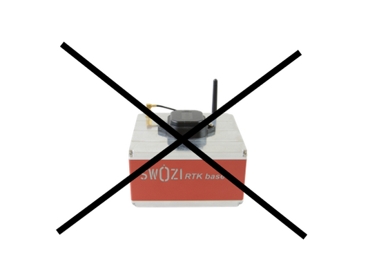 NICHT mehr lieferbar - SWOZI RTK base G4 - NEU unter 101399