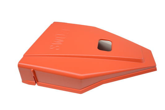 Abdeckung rot GEN5 mit Schlitz für Laser-Lösung