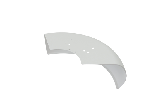 Radabdeckung erhöht